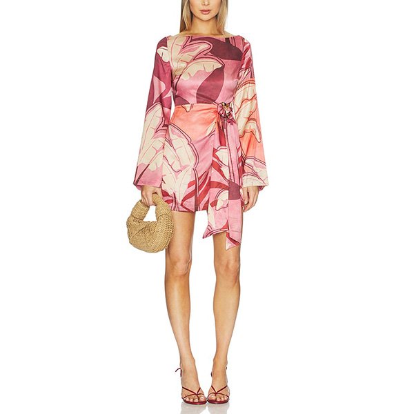 Satin Mini Dress - Kaeli Berry by SEVEN WONDERS