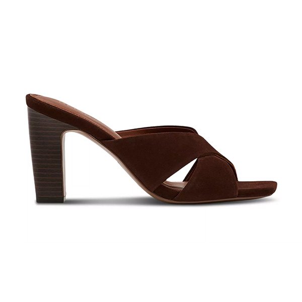 Suede Mules - Rochelle Crossover | REISS