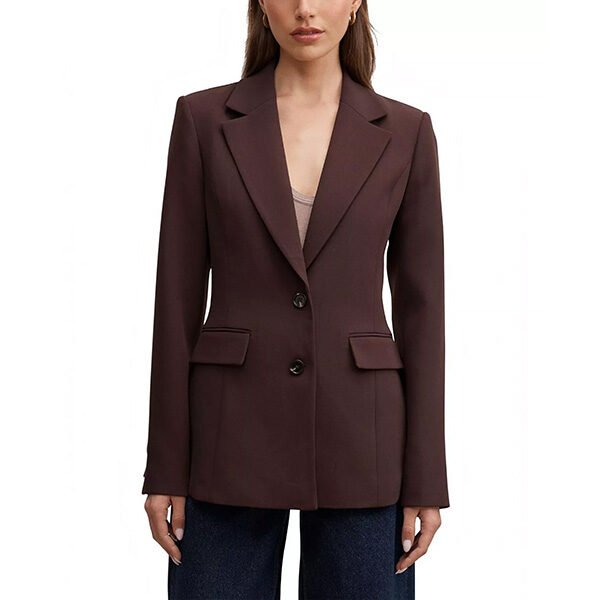 Tailored Blazer - Slim Fit Chocolate | Ever New