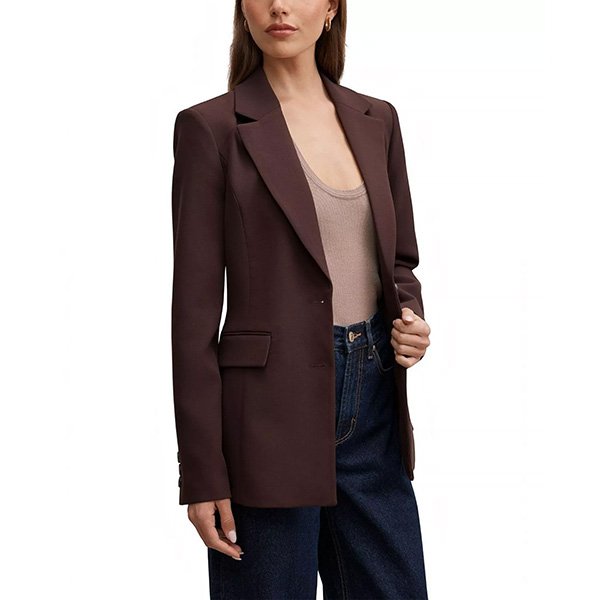 Tailored Blazer - Slim Fit Chocolate | Ever New