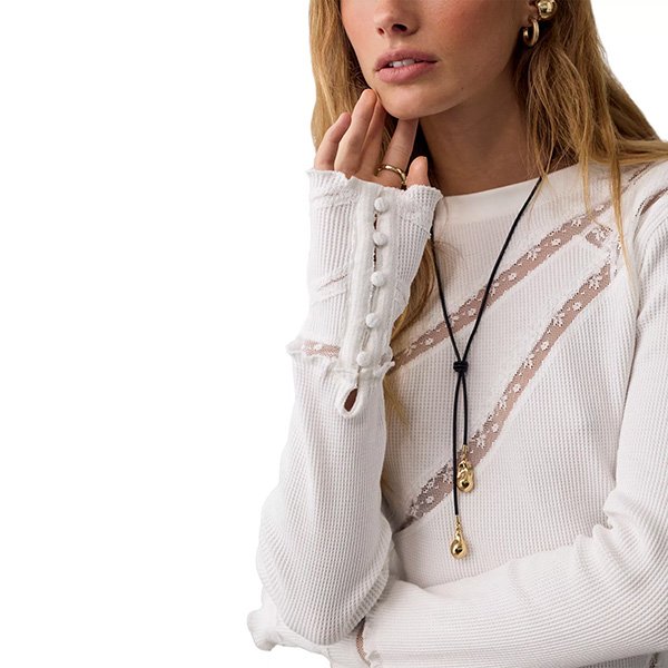 Waffle Top - Piece By Piece Lace | Free People
