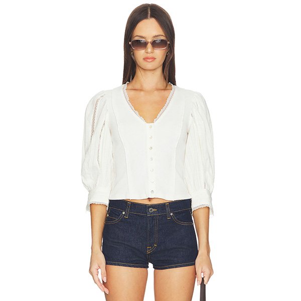 x REVOLVE Summer Lace Blouse | Free People