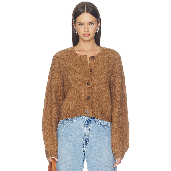 Cropped Cardigan - Thistle Knit