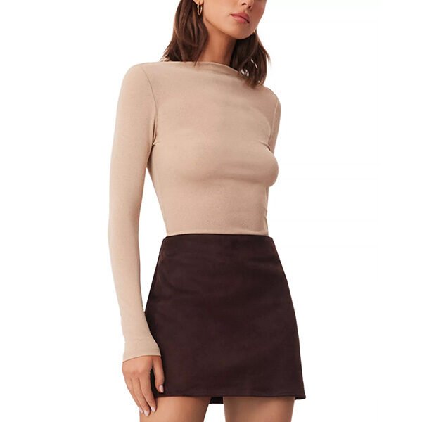 Bodycon Top - Katya High Neck | SNDYS