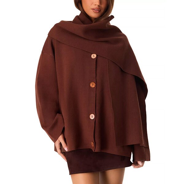 Poncho Sweater - Clare Wrap | SNDYS