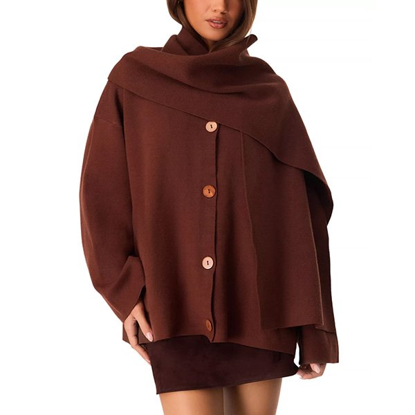 Poncho Sweater - Clare Wrap | SNDYS