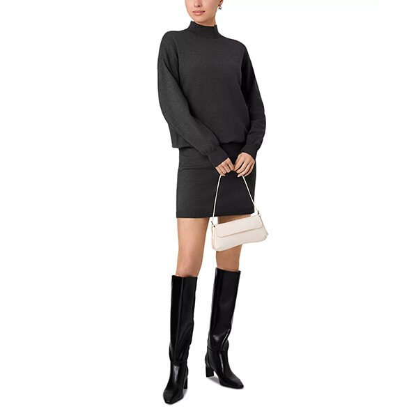 Sweater Dress - Soft Knit Mock Neck | French Connection